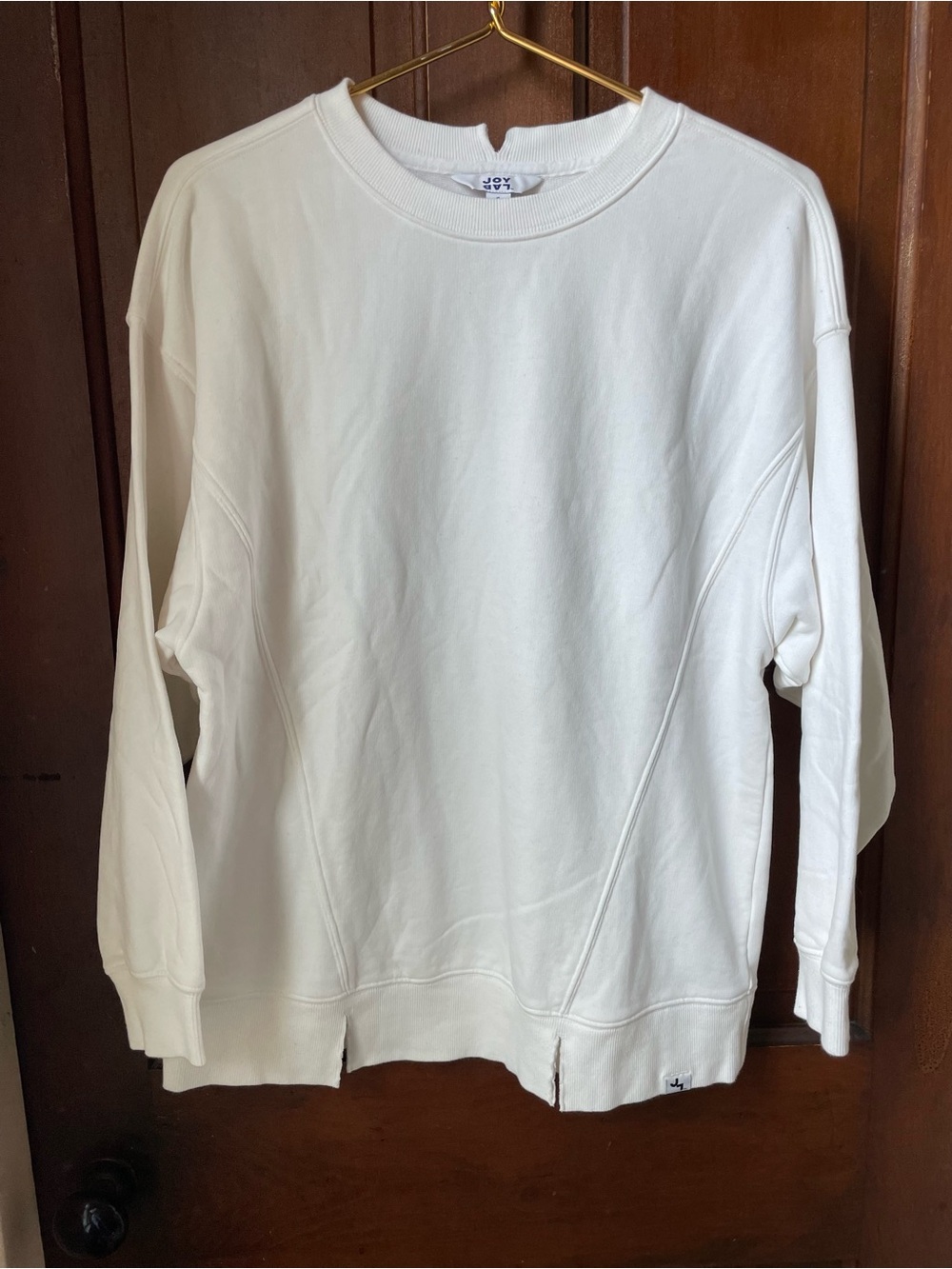 Joy Lab women's small white sweatshirt